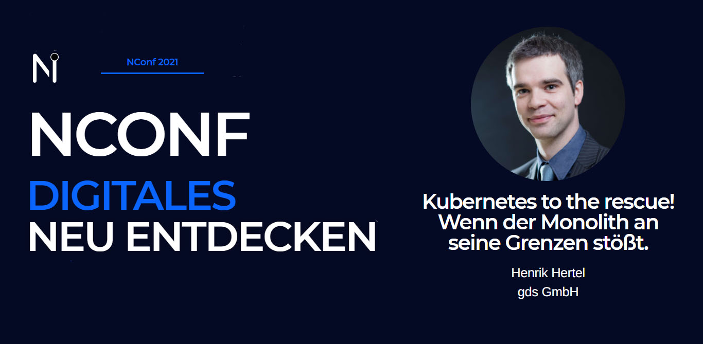 Henrik Hertel/gds GmbH auf der digitalen NCONf 2021 m 09.09.21