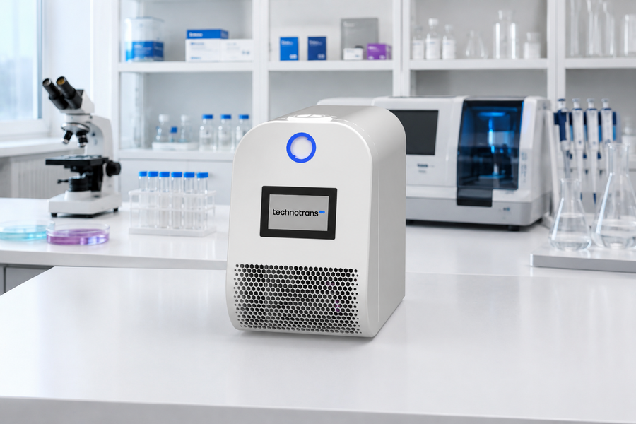 The new compact Peltier benchtop chiller