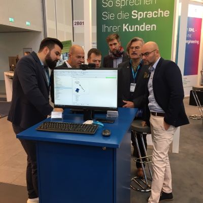 Kurze Einstimmung des gds-Teams, dann kann es losgehen