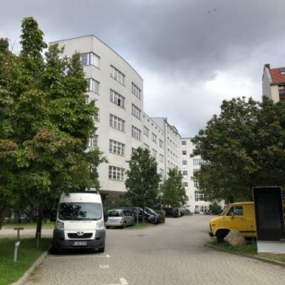 Das neue Domizil: Die Schellackhöfe an der Schlesischen Straße in Kreuzberg